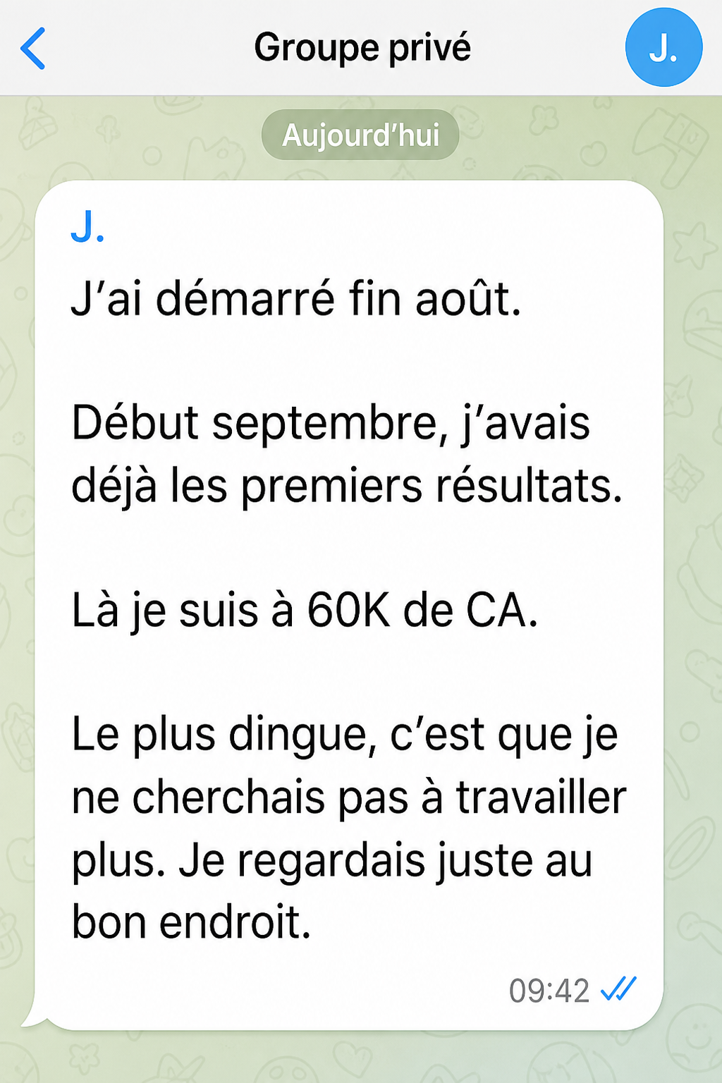 Capture de résultat et témoignage Amazon